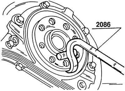 Рис. 87. Рычаг съемника 2086