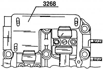 Рис. 96. Приспособление 3268 для выравнивания распределительных валов