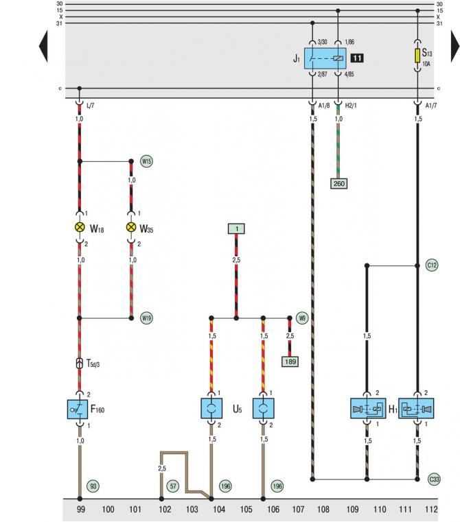 Условные обозначения к электрическим схемам смотрите здесь →