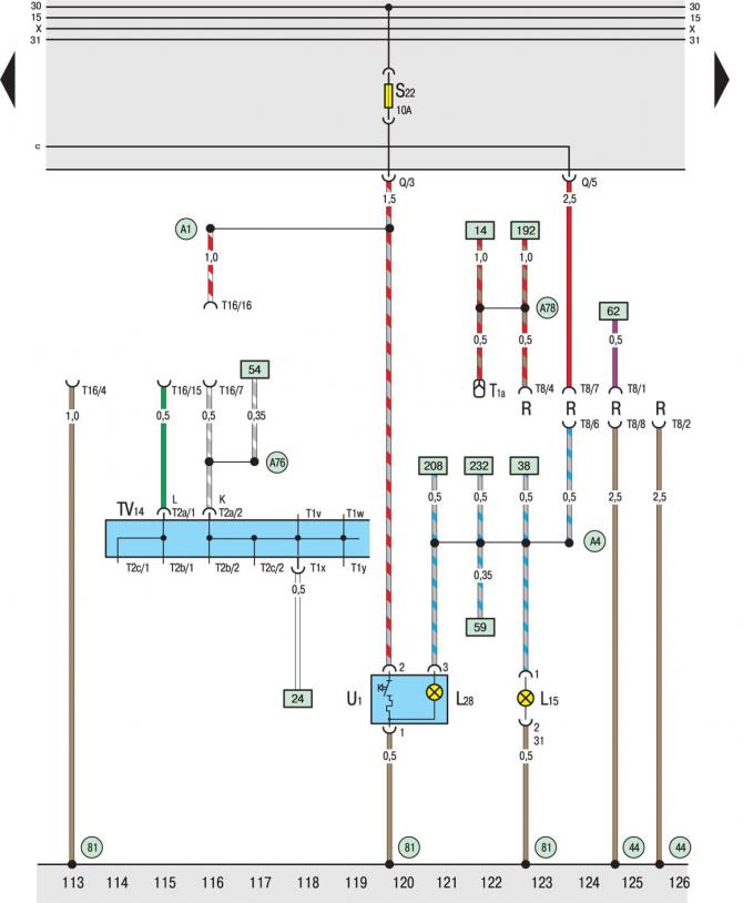 Условные обозначения к электрическим схемам смотрите здесь →
