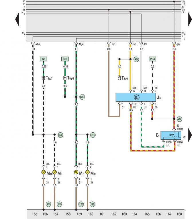 Условные обозначения к электрическим схемам смотрите здесь →