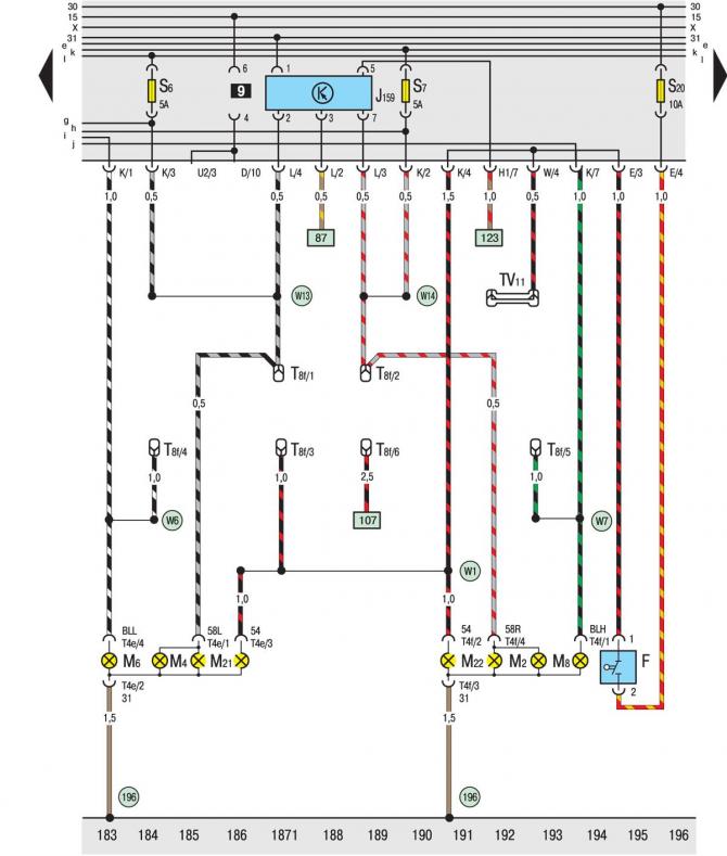 Условные обозначения к электрическим схемам смотрите здесь →