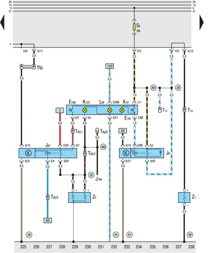 Условные обозначения к электрическим схемам смотрите здесь →