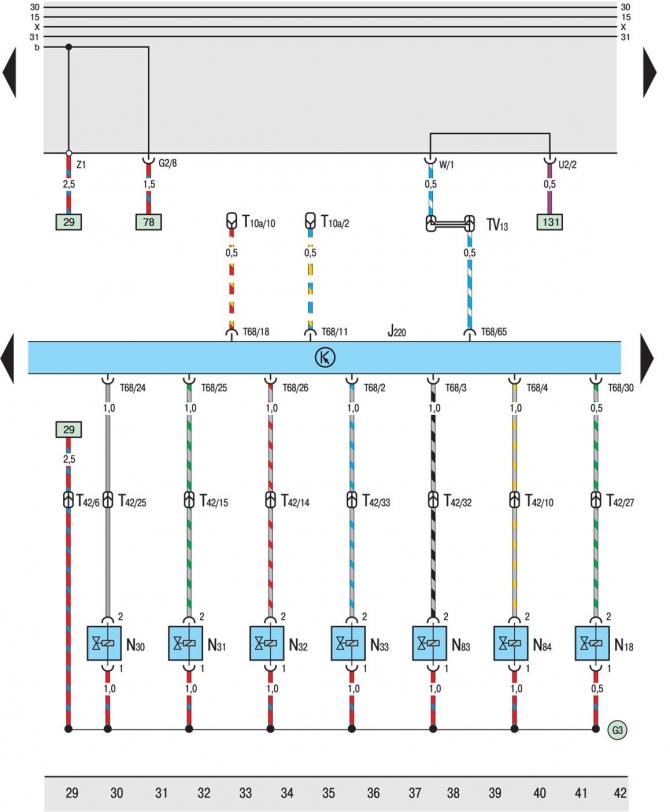 Условные обозначения к электрическим схемам смотрите здесь →