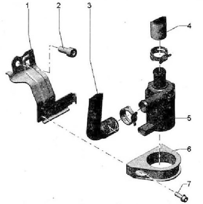 Насос выбега охлаждающей жидкости V51