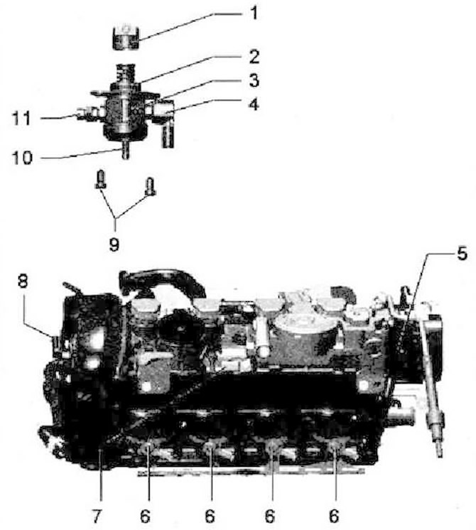 ВНИМАНИЕ: Горивото в горивната система е под налягане!