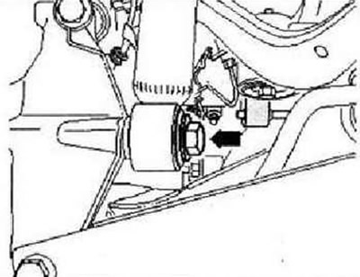 Снять колесо. Снять витую пружину. Снять подшипниковый узел ступицы. Снять щиток. Снять датчик…