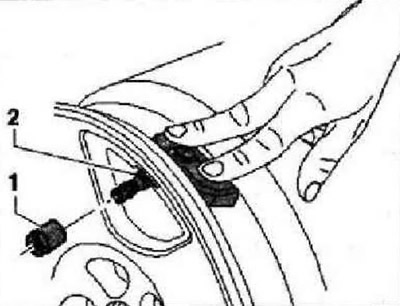 Как снять датчик давления тигуан Volkswagen Tiguan 2007-2015: Removal and installation of the tire pressure senso