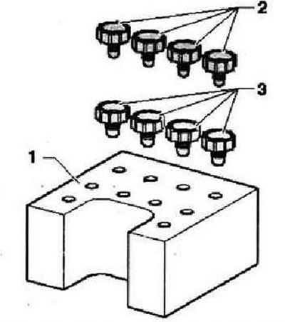 Ремонтный комплект заглушек 1Н0 698 311А