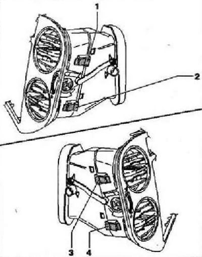 Для наглядности передняя панель на рисунке не показана. При проведении описанных ниже работ на…