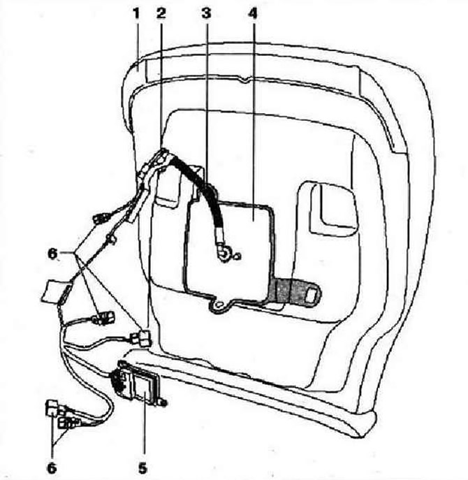 ВНИМАНИЕ: Не устанавливать компоненты ремкомплекта отдельно.