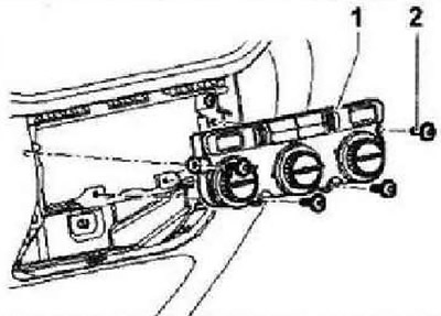 Инструкция: Блок управления Climatronic «J255» и панель управления и индикации климатической…