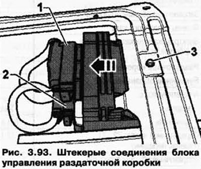Выкрутите винт 3 (рис. 3.93).