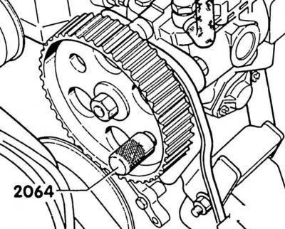 7. Балансирайте линията за подравняване успоредно на главата на цилиндъра: за да направите това,…