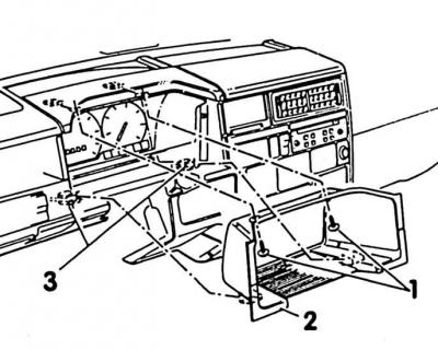 3. Отстранете комбинирания превключвател.