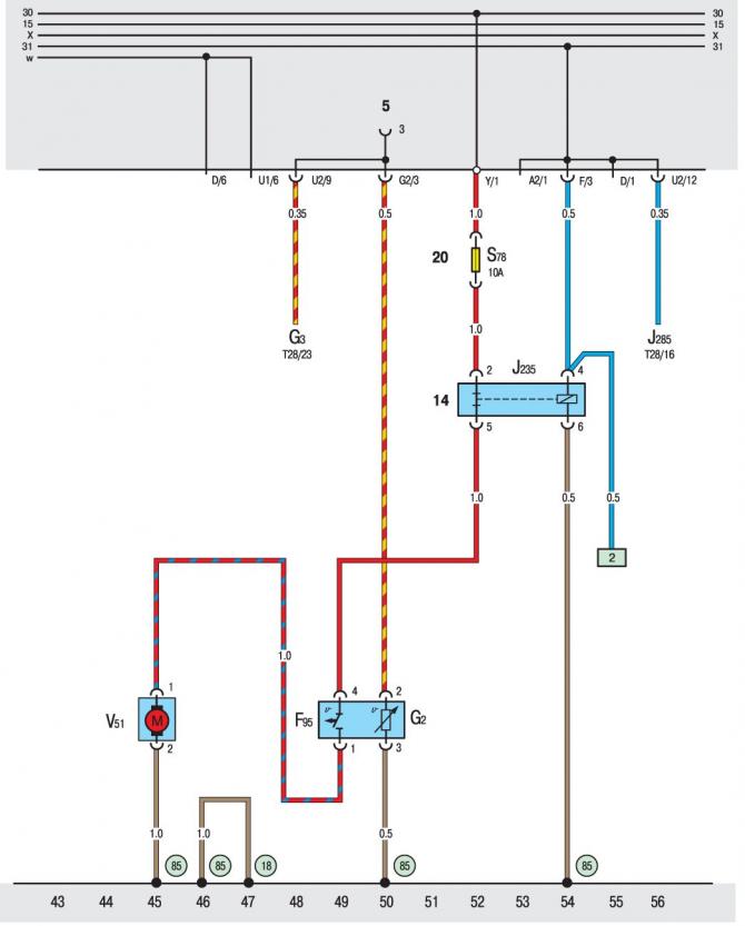Diesel (ABB): additional cooling pump