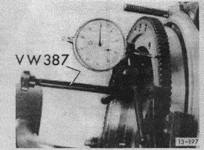 Установить маховик только с 2 распорными шайбами. Сальник коленчатого вала и уплотнительное кольцо…