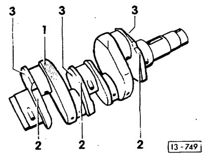 Маркировка коленчатого вала