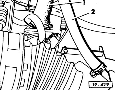 При ремонт на двигател: