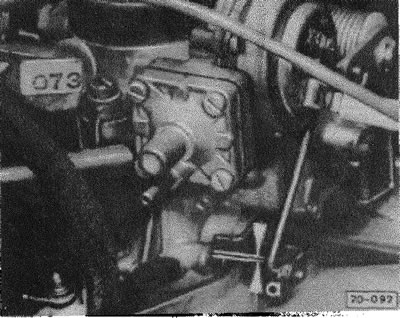 Регулировка троса карбюратора 34 PICT