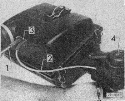 Корпус термостата и вакуумная мембрана проверены.