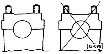 Внимание! При установке вала обратить внимание на то, чтобы кулачки первого цилиндра (со стороны…