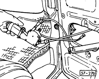 При электрическом управлении: