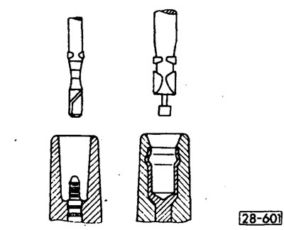 Внимание: Для измерений напряжений на электронных элементах использовать только высокоомный пробник…